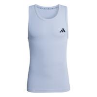 adidas POWER ESSENTIALS WORKOUT RIB TANKTOP Funktionstank Herren - Halo Silver