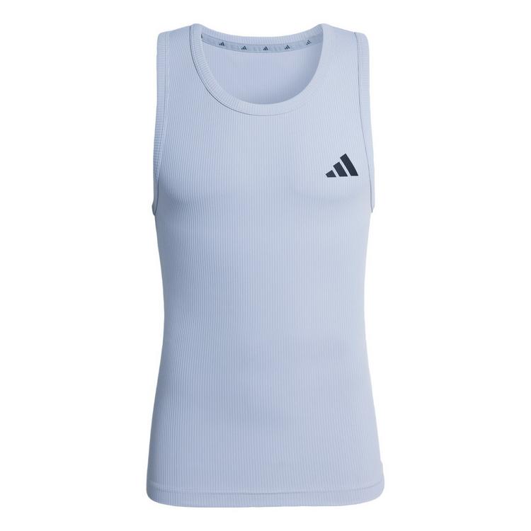 adidas adidas POWER ESSENTIALS WORKOUT RIB TANKTOP Funktionstank Herren - Halo Silver - 0 | SportScheck