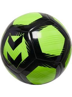 Rückansicht von hummel Fu&szlig;ball BLACK/GREEN GECKO