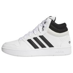 adidas HOOPS MID CLASSIC SCHUH Sneaker Cloud White / Core Black / Orbit Grey