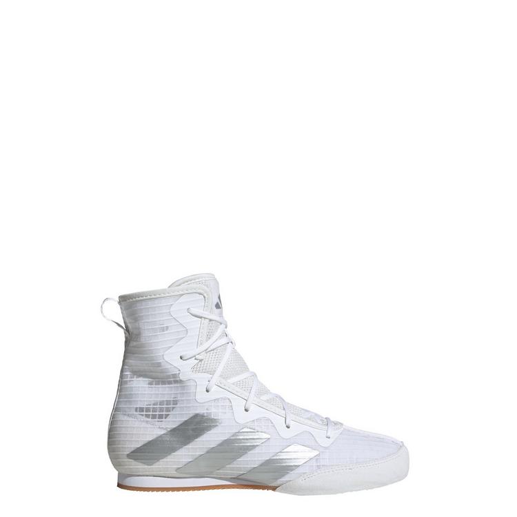 adidas adidas BOX HOG&nbsp;4&nbsp;K Schuh Fitnessschuhe Kinder - Cloud White / Silver Metallic / Core Black - 0 | SportScheck