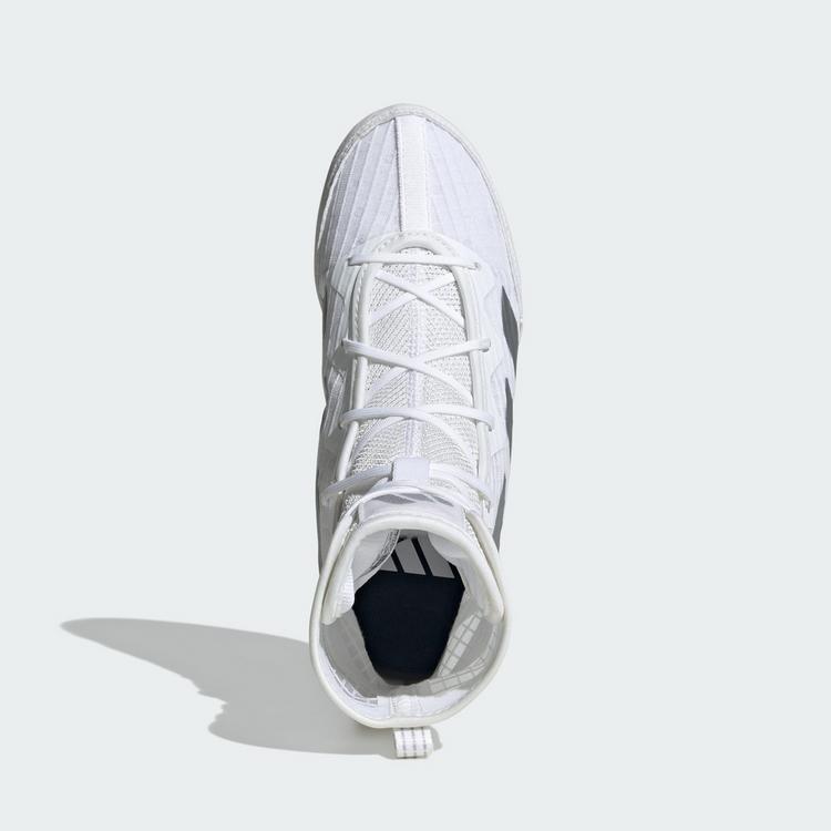 adidas adidas BOX HOG&nbsp;4&nbsp;K Schuh Fitnessschuhe Kinder - Cloud White / Silver Metallic / Core Black - 1 | SportScheck