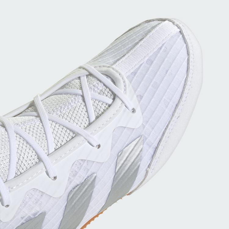 adidas adidas BOX HOG&nbsp;4&nbsp;K Schuh Fitnessschuhe Kinder - Cloud White / Silver Metallic / Core Black - 7 | SportScheck