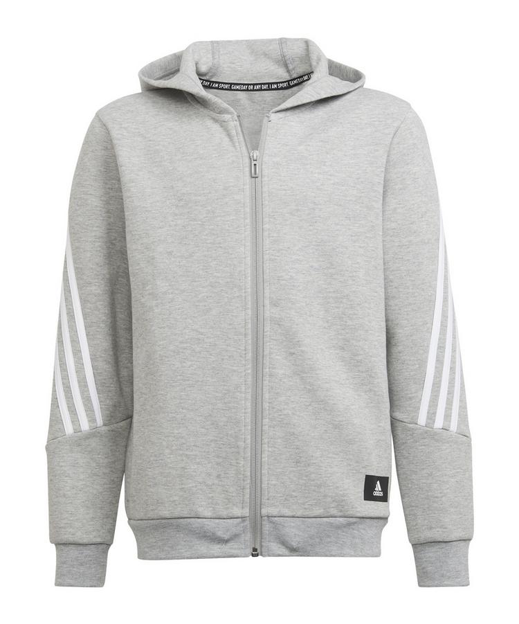 adidas adidas Future Icons Kapuzenjacke Kids Sweatshirt Kinder - grauweiss - 0 | SportScheck