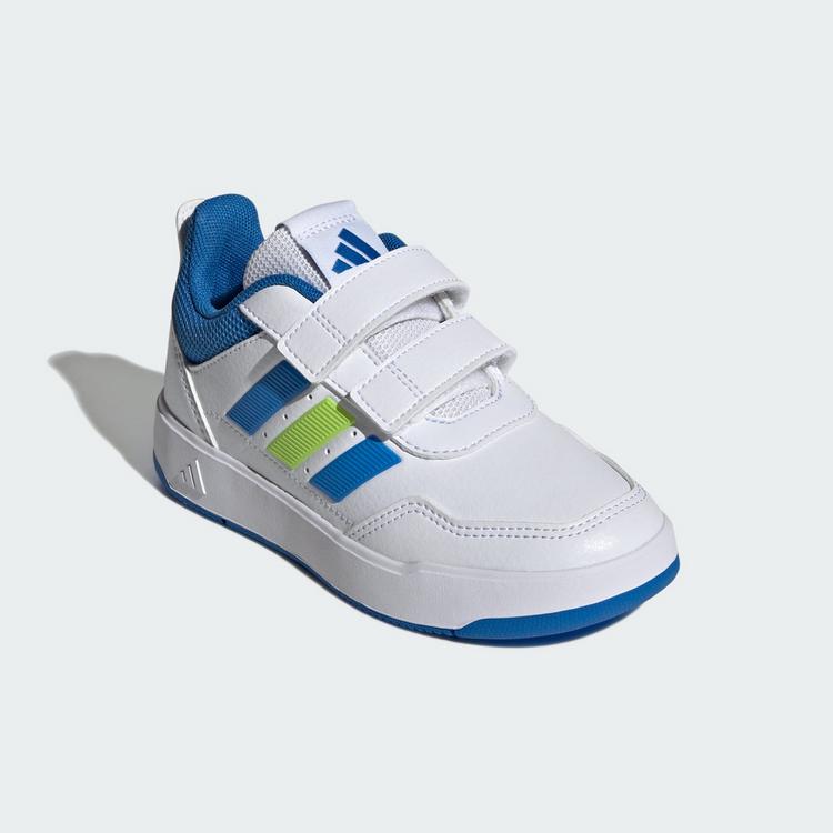 adidas adidas Tensaur Sport 3.0 CF K Schuh Sneaker Kinder - Cloud White / Bright Royal / Solar Slime - 3 | SportScheck