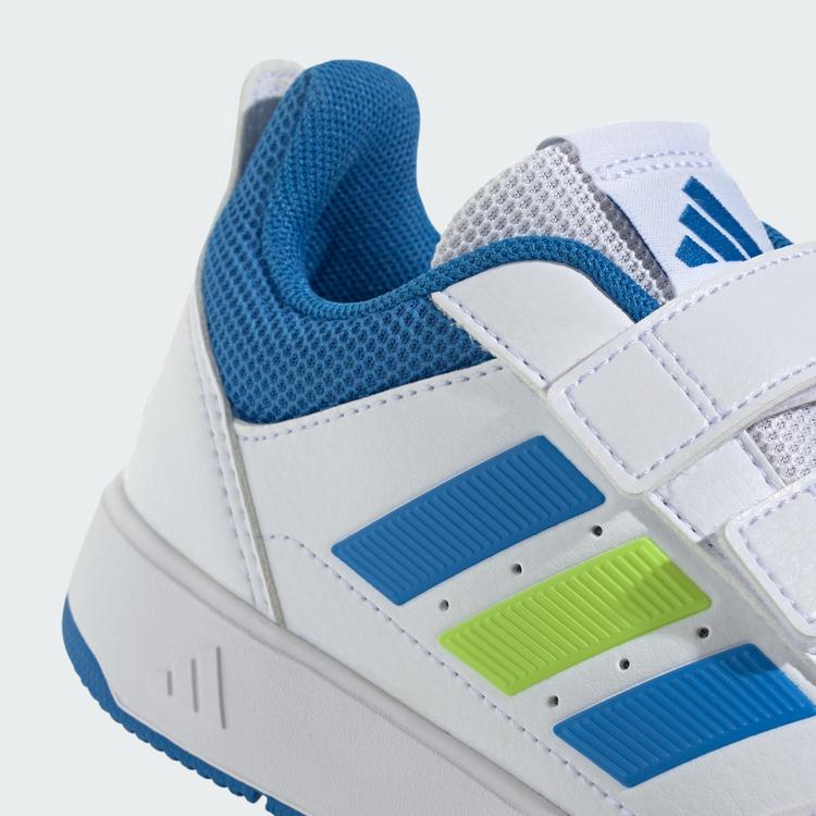 adidas adidas Tensaur Sport 3.0 CF K Schuh Sneaker Kinder - Cloud White / Bright Royal / Solar Slime - 7 | SportScheck
