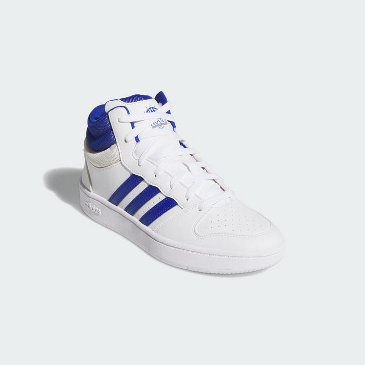 adidas adidas HOOPS MID CLASSIC SCHUH Sneaker - Cloud White / Royal Blue / Orbit Grey - 3 | SportScheck