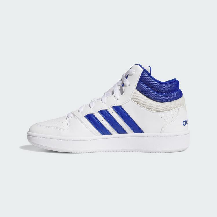 adidas adidas HOOPS MID CLASSIC SCHUH Sneaker - Cloud White / Royal Blue / Orbit Grey - 5 | SportScheck