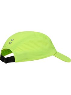 Rückansicht von hummel Cap SHADOW LIME