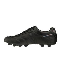 Rückansicht von Mizuno Morelia II Elite FG Mugen Fu&szlig;ballschuhe schwarzschwarz