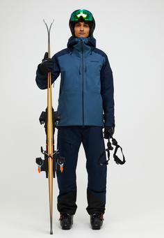 Rückansicht von Peak Performance Skijacke Herren dunkelblau