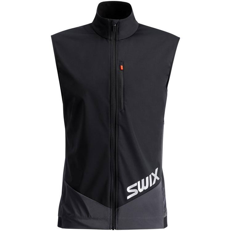 SWIX SWIX Quantum Windstopper Vest M Steppweste Herren - jet black - 0 | SportScheck