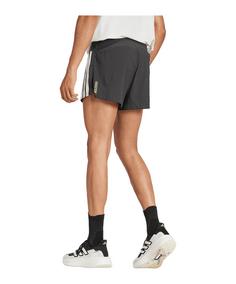 Rückansicht von adidas Adizero Laufshort Laufshorts Herren schwarz