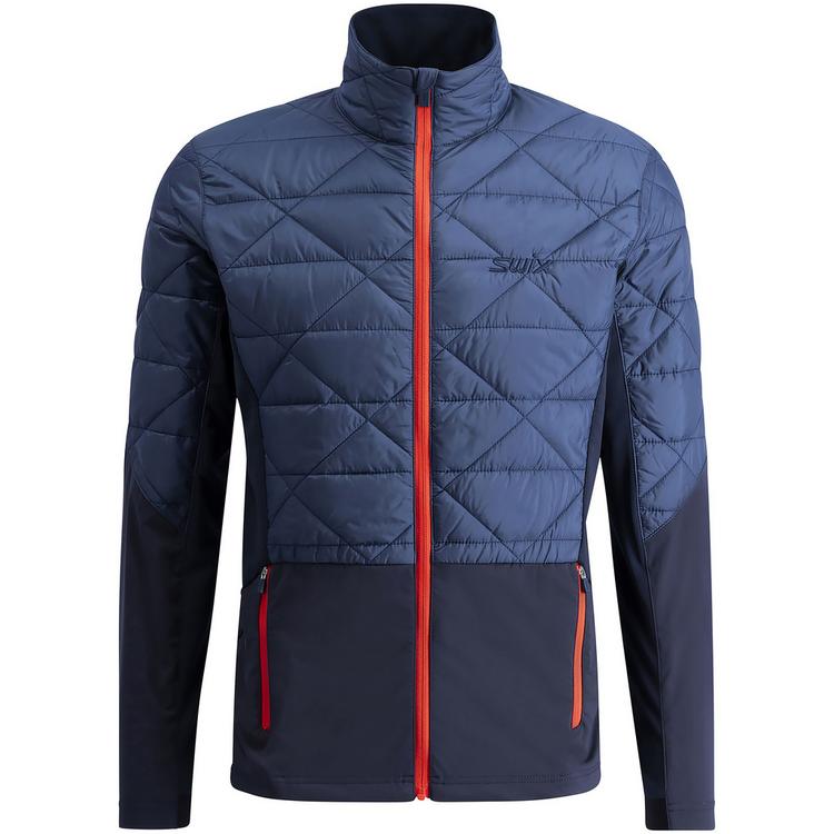 SWIX SWIX Infinity Hybrid Insulated Jacket M Steppjacke Herren - lake blue-dark navy - 0 | SportScheck