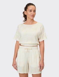 Rückansicht von VENICE BEACH VB Hope T-Shirt Damen cloud white