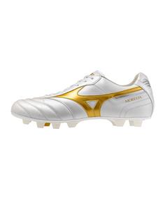 Mizuno Morelia II Elite FG Bright  Wei&szlig; Fu&szlig;ballschuhe weissgold