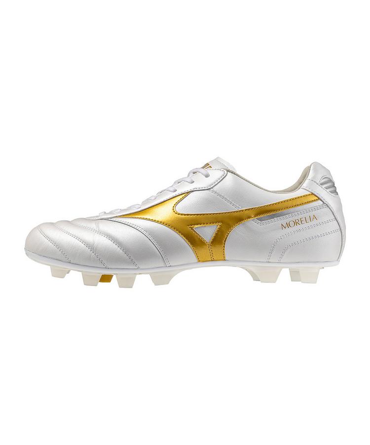 Mizuno Mizuno Morelia II Elite FG Bright  Wei&szlig; Fu&szlig;ballschuhe - weissgold - 0 | SportScheck