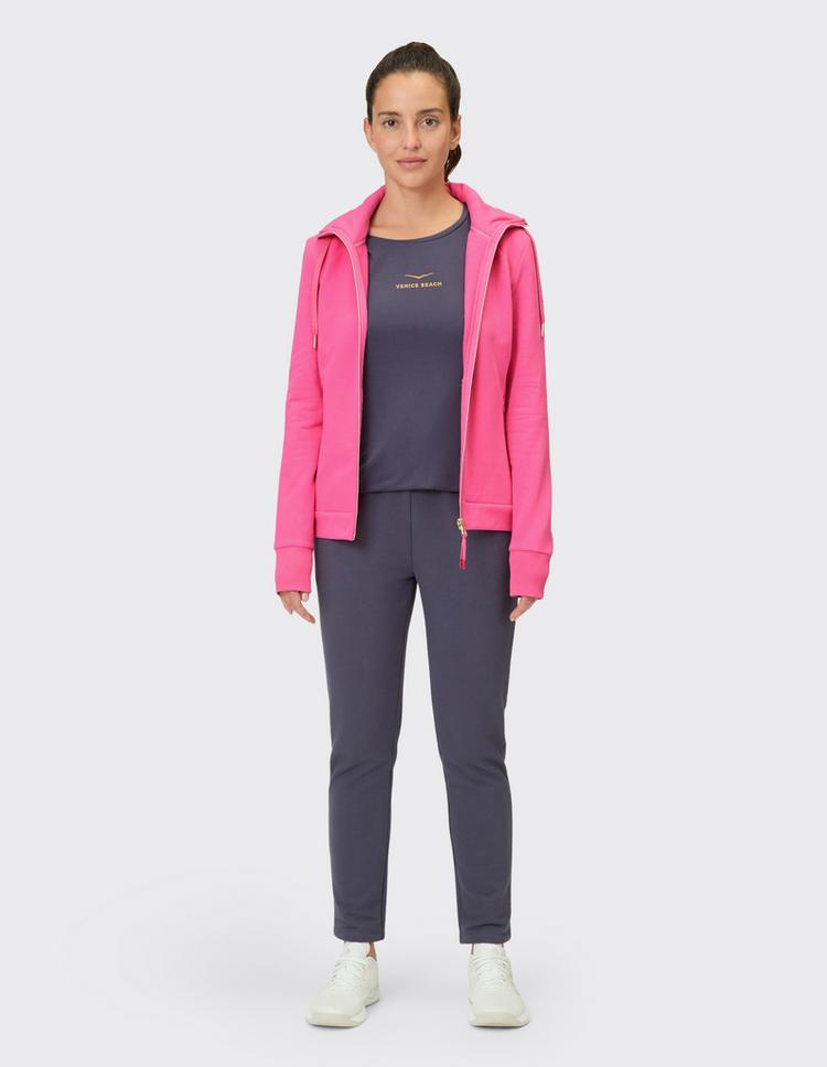 VENICE BEACH VENICE BEACH VB Caron Sweatjacke Damen - tourmaline pink - 0 | SportScheck
