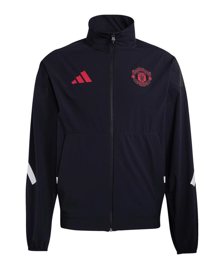 adidas adidas Manchester United Anthem Jacke Kids Trainingsjacke Kinder - schwarz - 0 | SportScheck