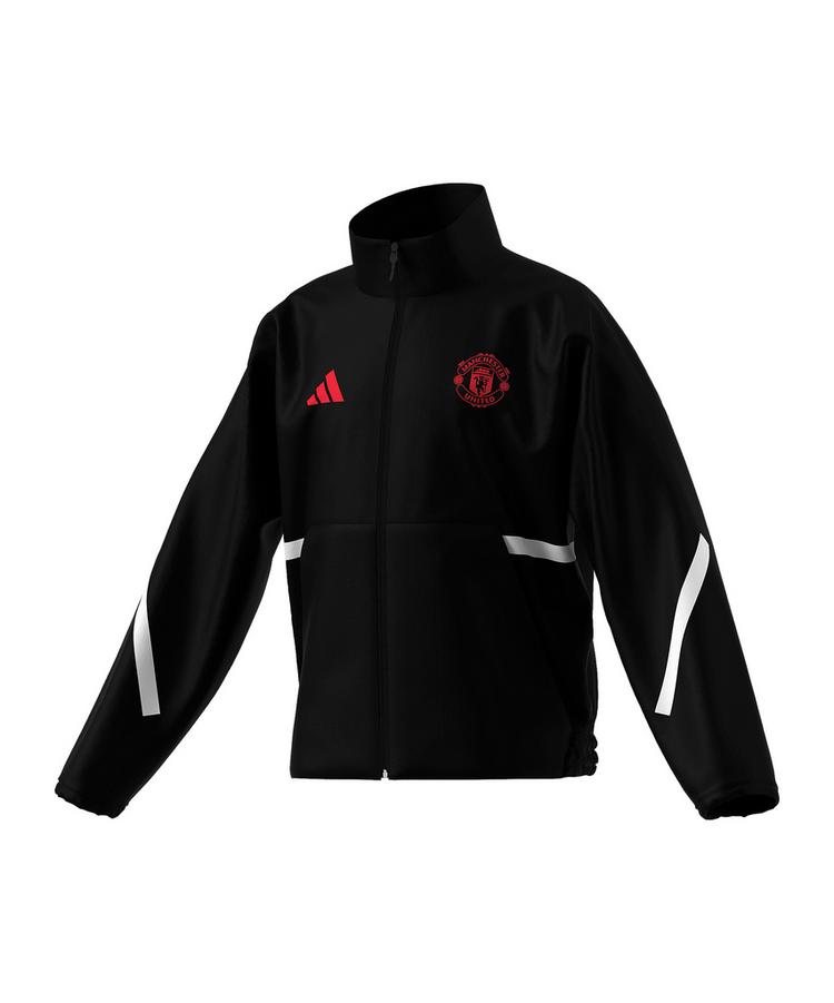 adidas adidas Manchester United Anthem Jacke Kids Trainingsjacke Kinder - schwarz - 1 | SportScheck