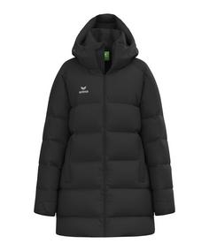 Erima Premia Parka Winterjacke Damen Sweatjacke Damen schwarz