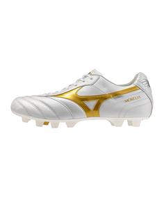 Mizuno Morelia II Japan FG Bright  Wei&szlig; Fu&szlig;ballschuhe weissgold