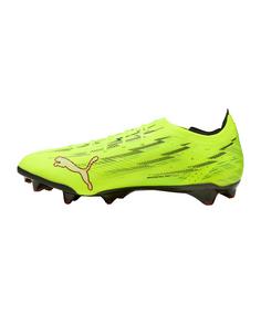 Rückansicht von PUMA ULTRA 6 Carbon FG Unleash Fu&szlig;ballschuhe Herren gelb