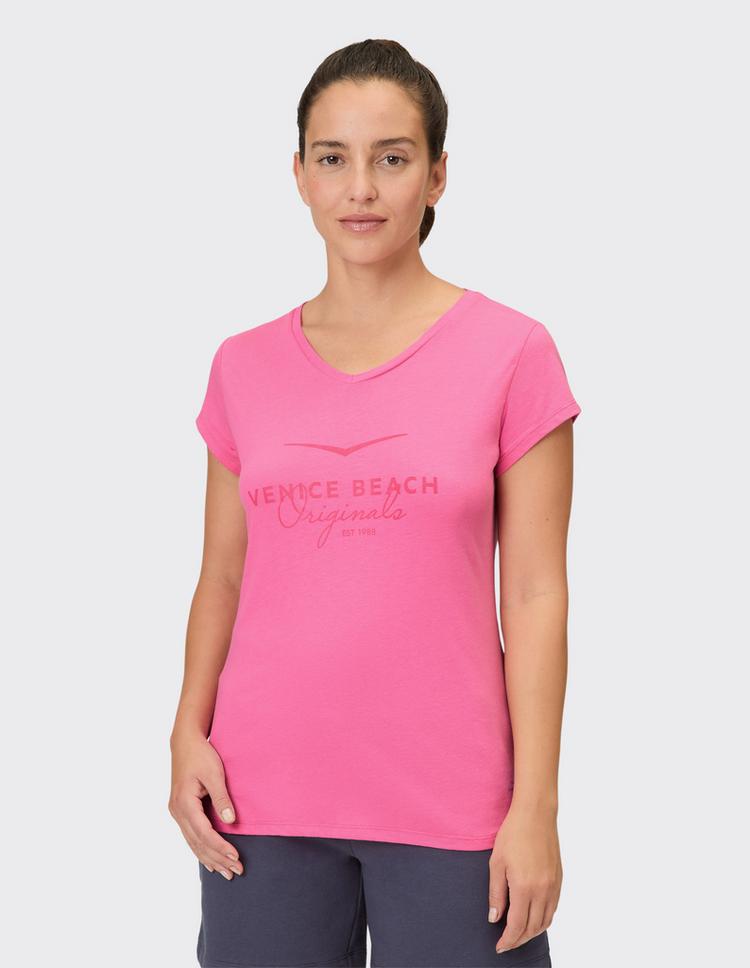 VENICE BEACH VENICE BEACH VB Alisja T-Shirt Damen - tourmaline pink - 0 | SportScheck