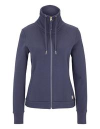 VENICE BEACH VB Caron Sweatjacke Damen - blue mussel