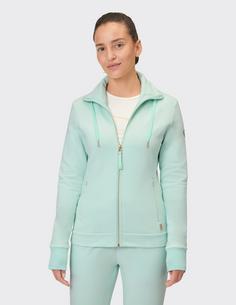 Rückansicht von VENICE BEACH VB Caron Sweatjacke Damen peppermint