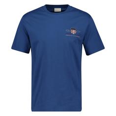 GANT T-Shirt T-Shirt Herren Blau (Vintage)