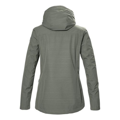 Rückansicht von KILLTEC KOS 61 Softshelljacke Damen Oliv1012