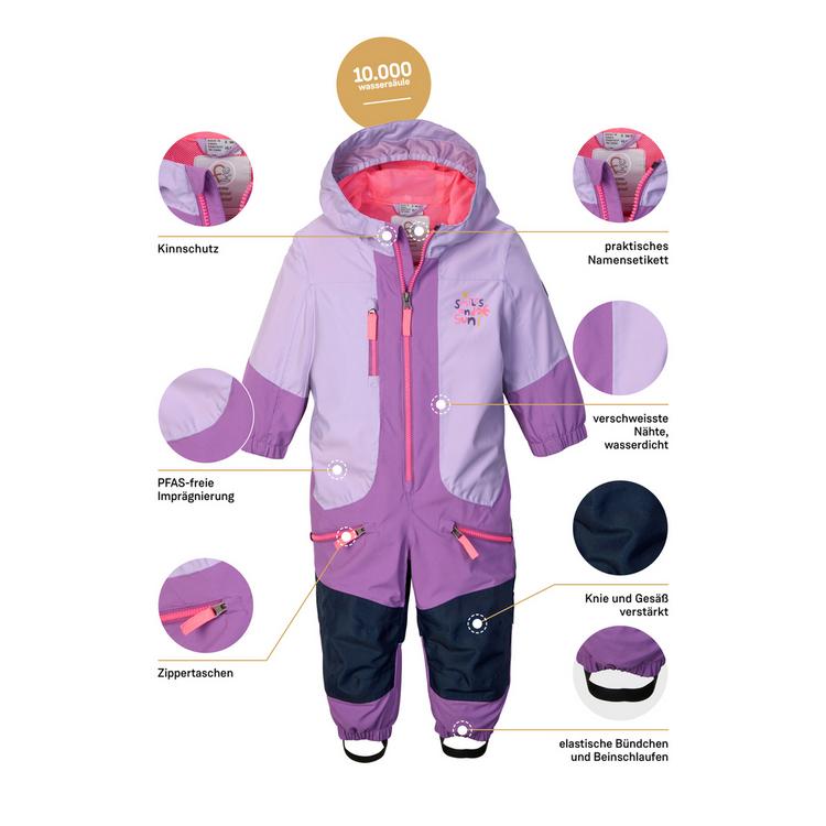 first instinct by killtec first instinct by killtec FIOS 21 Skihose Kinder - Lila461 - 3 | SportScheck