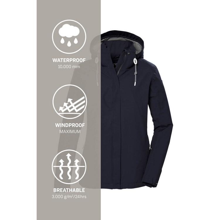 KILLTEC KILLTEC KOS 61 Softshelljacke Damen - Blau3023 - 4 | SportScheck