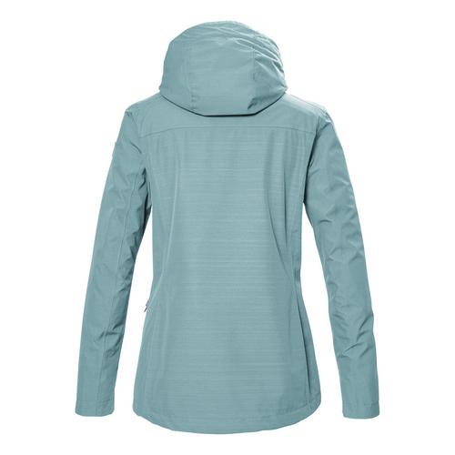 Rückansicht von KILLTEC KOS 61 Softshelljacke Damen Hellblau358