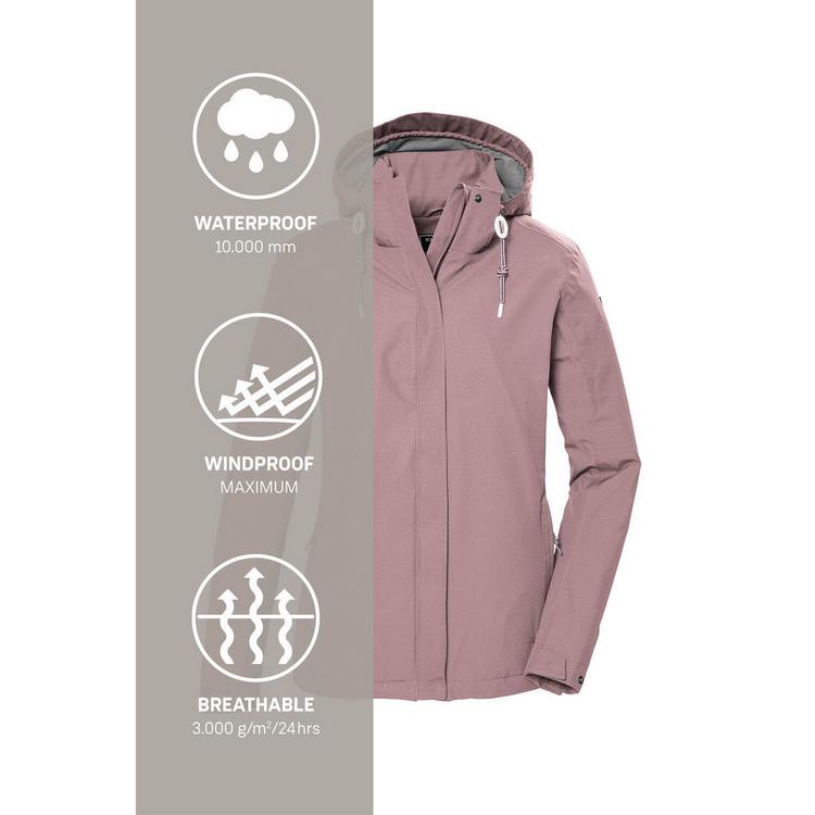 KILLTEC KILLTEC KOS 61 Softshelljacke Damen - Violett3930 - 4 | SportScheck