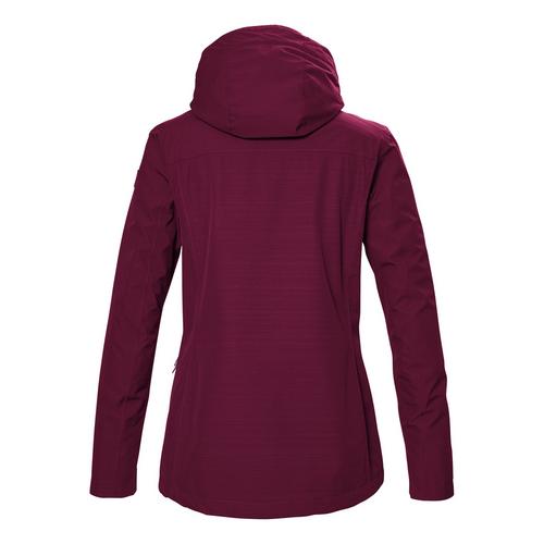Rückansicht von KILLTEC KOS 61 Softshelljacke Damen Rot4542