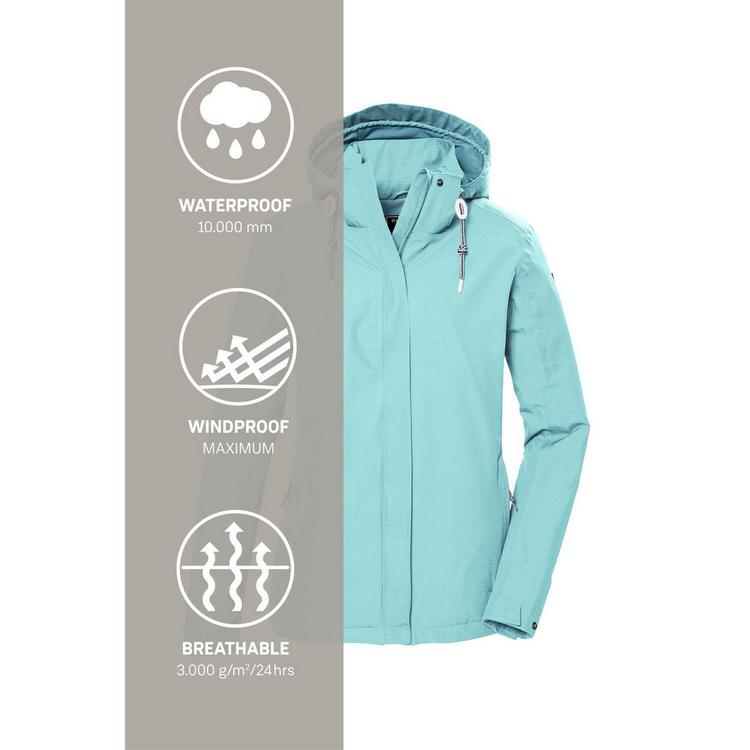 KILLTEC KILLTEC KOS 61 Softshelljacke Damen - Hellblau359 - 4 | SportScheck