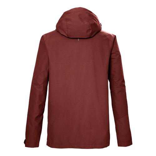 Rückansicht von KILLTEC KOS 256 Funktionsjacke Herren Rot