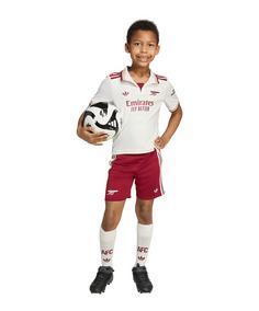 adidas FC Arsenal London Minikit 3rd 25/26 Kids Trainingsanzug Kinder weissrot