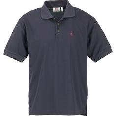 FJ&Auml;LLR&Auml;VEN Crowley Piqu&eacute; T-Shirt Herren Schiefer