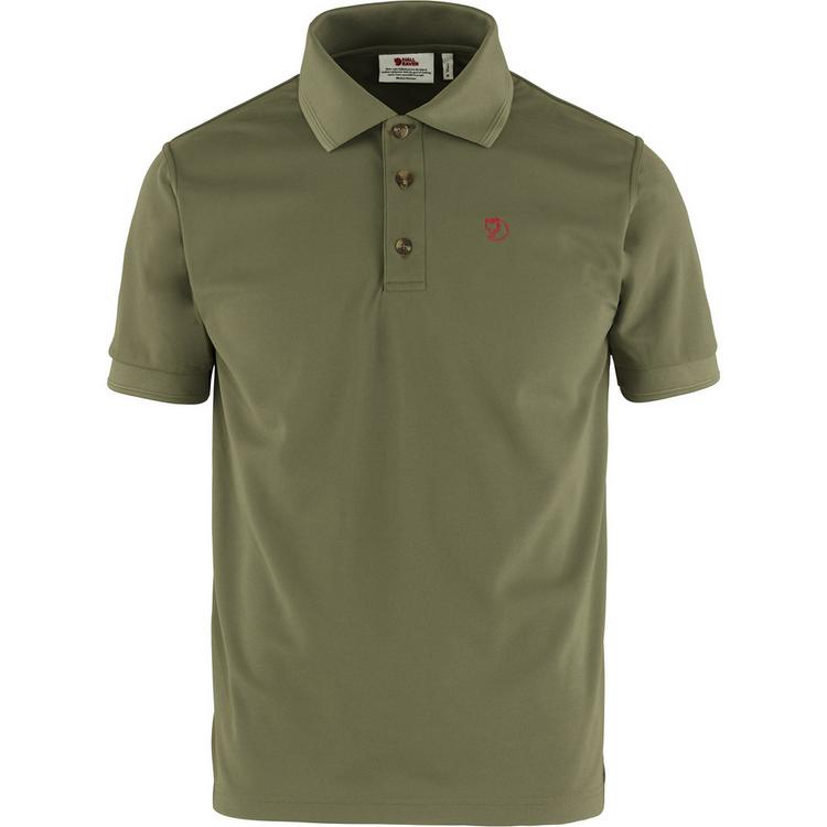 FJ&Auml;LLR&Auml;VEN FJ&Auml;LLR&Auml;VEN Crowley Piqu&eacute; T-Shirt Herren - Oliv - 0 | SportScheck