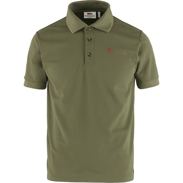 FJ&Auml;LLR&Auml;VEN FJ&Auml;LLR&Auml;VEN Crowley Piqu&eacute; T-Shirt Herren - Oliv - 0 | SportScheck