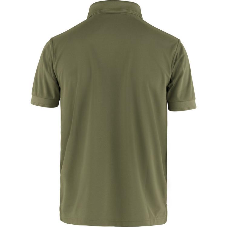 FJ&Auml;LLR&Auml;VEN FJ&Auml;LLR&Auml;VEN Crowley Piqu&eacute; T-Shirt Herren - Oliv - 1 | SportScheck