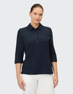 Rückansicht von JOY sportswear GISELE Poloshirt Damen night