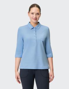 Rückansicht von JOY sportswear GISELE Poloshirt Damen clear sky