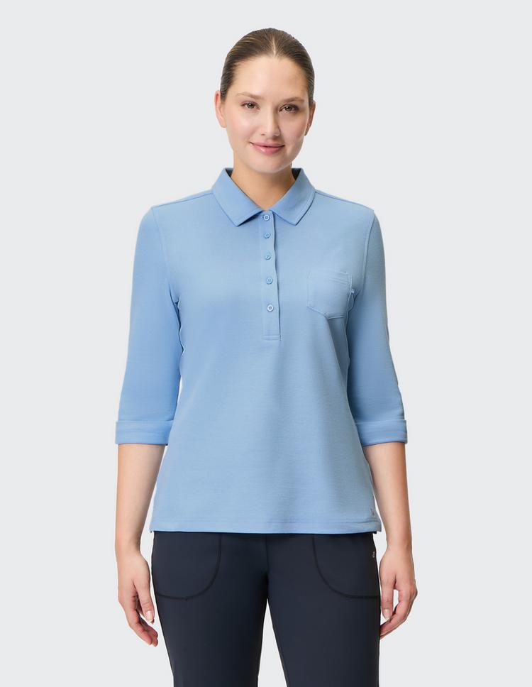 JOY sportswear JOY sportswear GISELE Poloshirt Damen - clear sky - 0 | SportScheck