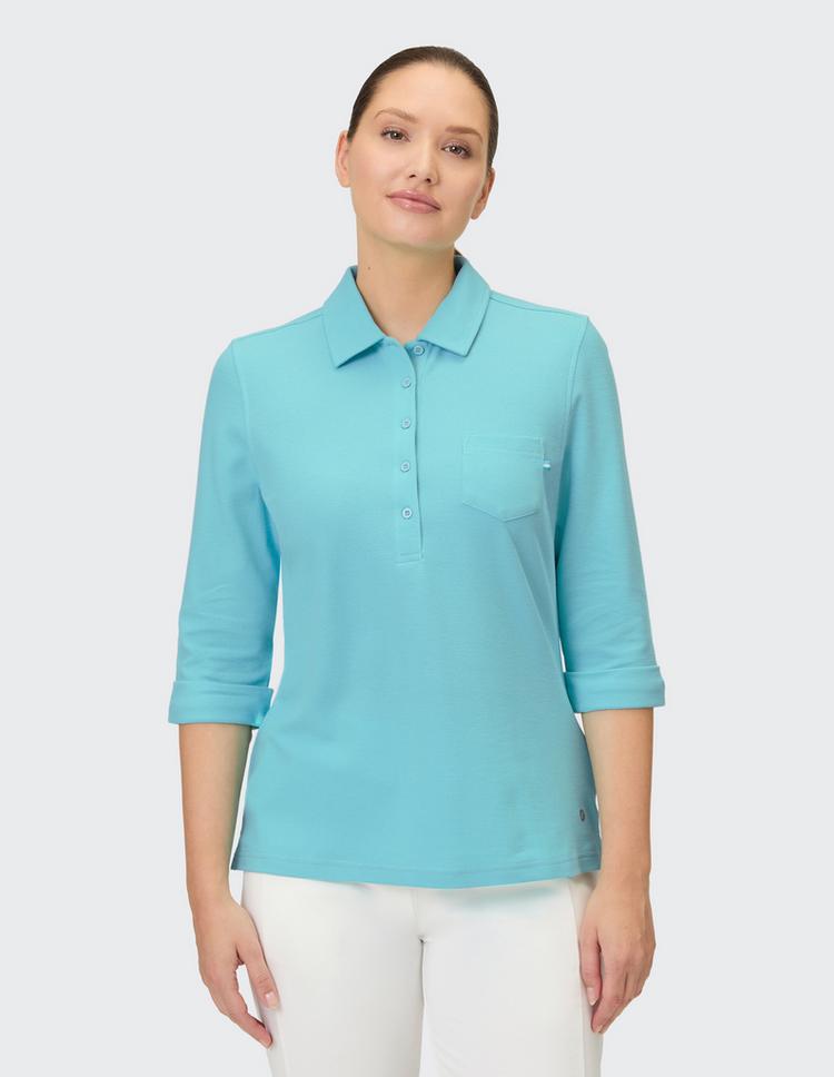 JOY sportswear JOY sportswear GISELE Poloshirt Damen - light topaz - 0 | SportScheck