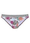 VENICE BEACH Bikini-Hose Bikini Hose Damen - wei&szlig; bedruckt
