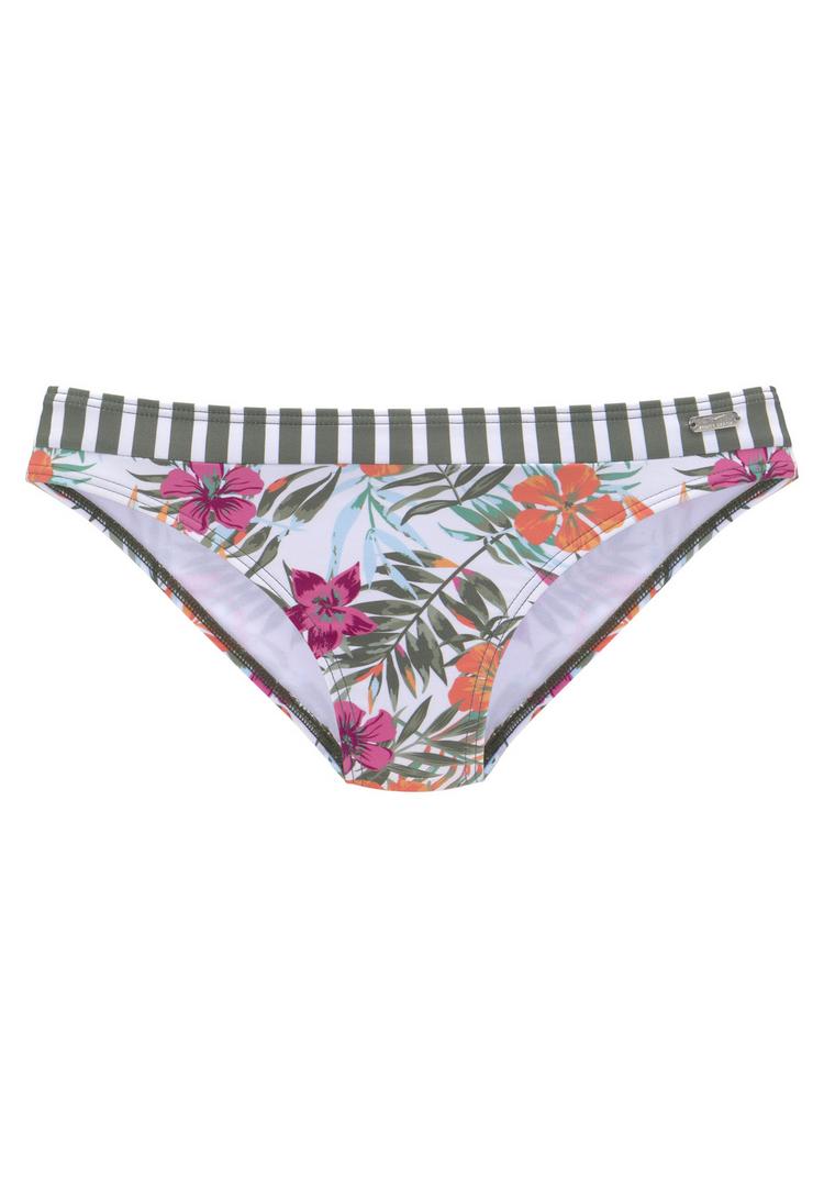 VENICE BEACH VENICE BEACH Bikini-Hose Bikini Hose Damen - wei&szlig; bedruckt - 0 | SportScheck